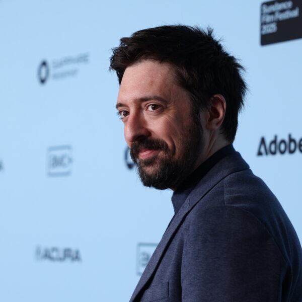Director Georgi Unkovski on the press line for the 'DJ Ahmet' premiere. Photographer: Breanna Downs