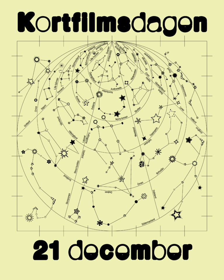 Affisch: Kortfilmsdagen på Svea Bio